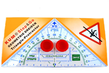 SOFTIE®FLEX Geometriedreieck 16 cm Stop Go Grips