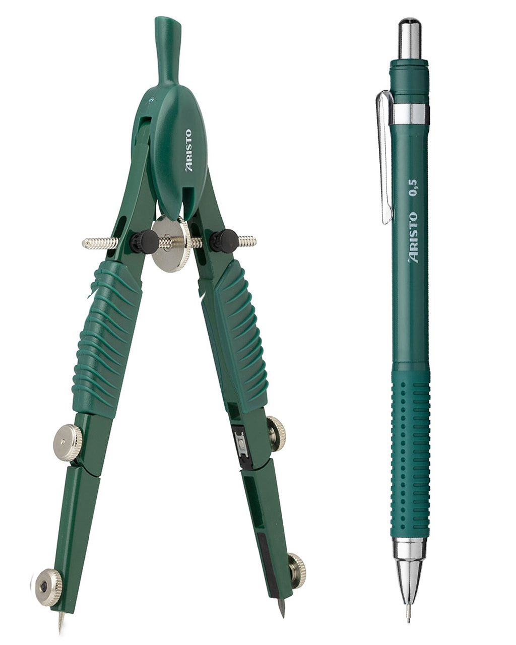 Aristo-Set-Topline-Zirkel-Feinminenstift-Studio-Pen-gruen-AR55809-kaufen-lafueliki