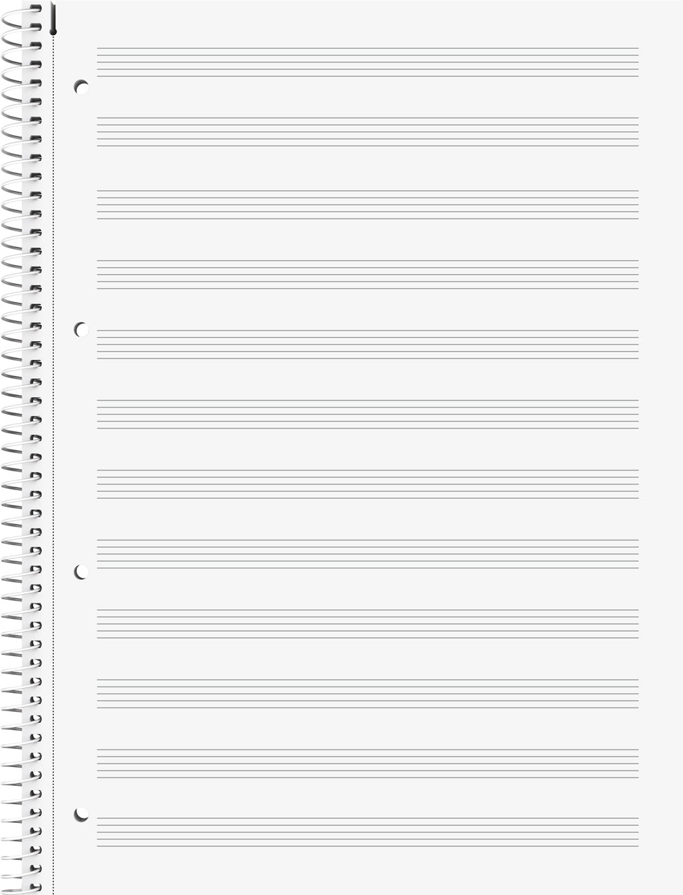 Brunnen-Collegeblock-A4-Premium-Noten-Lineatur14-1067144-lafueliki