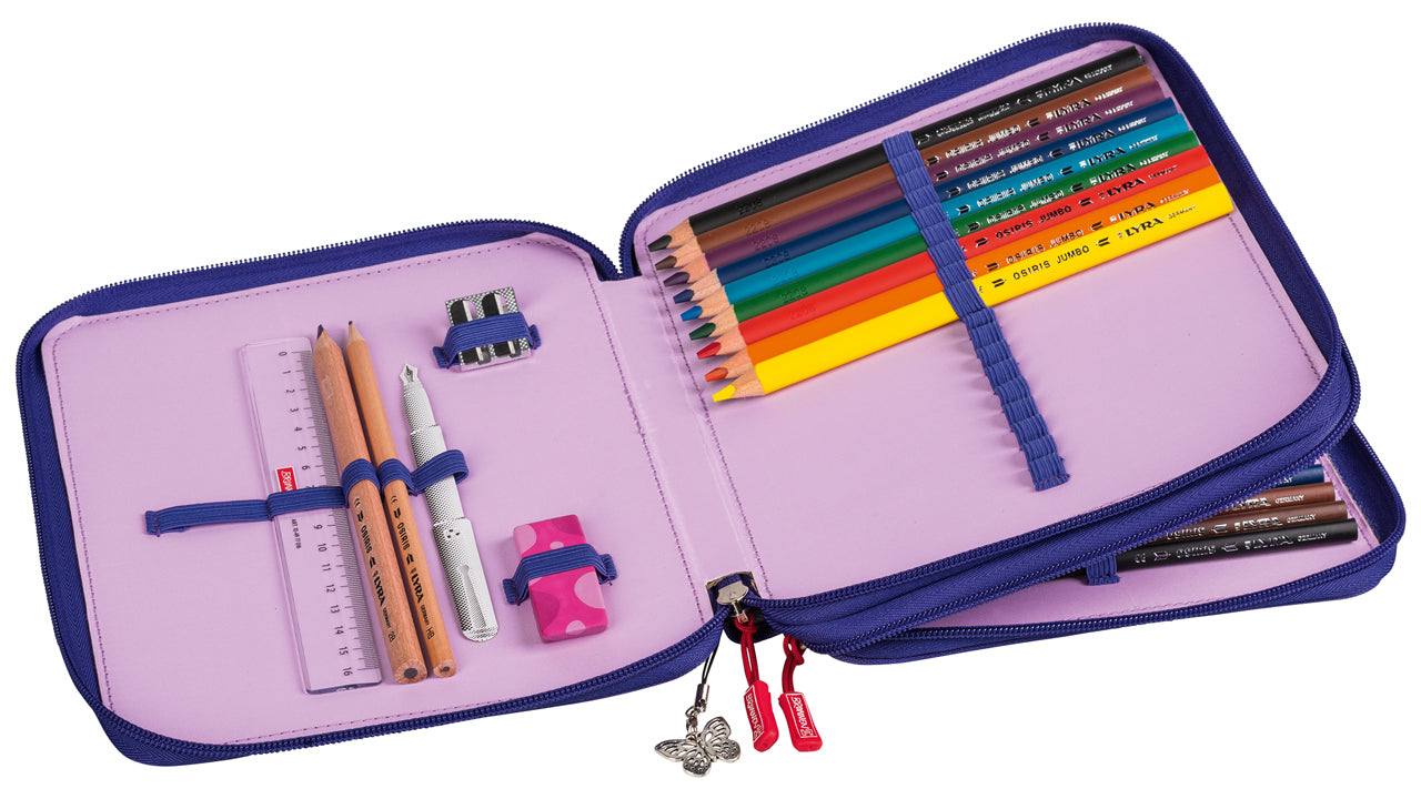 Brunnen-Federmaeppchen-2-Fach-XXL-magic-Butterfly-Schmetterling-Fedemappe-1049126322-offen-lafueliki