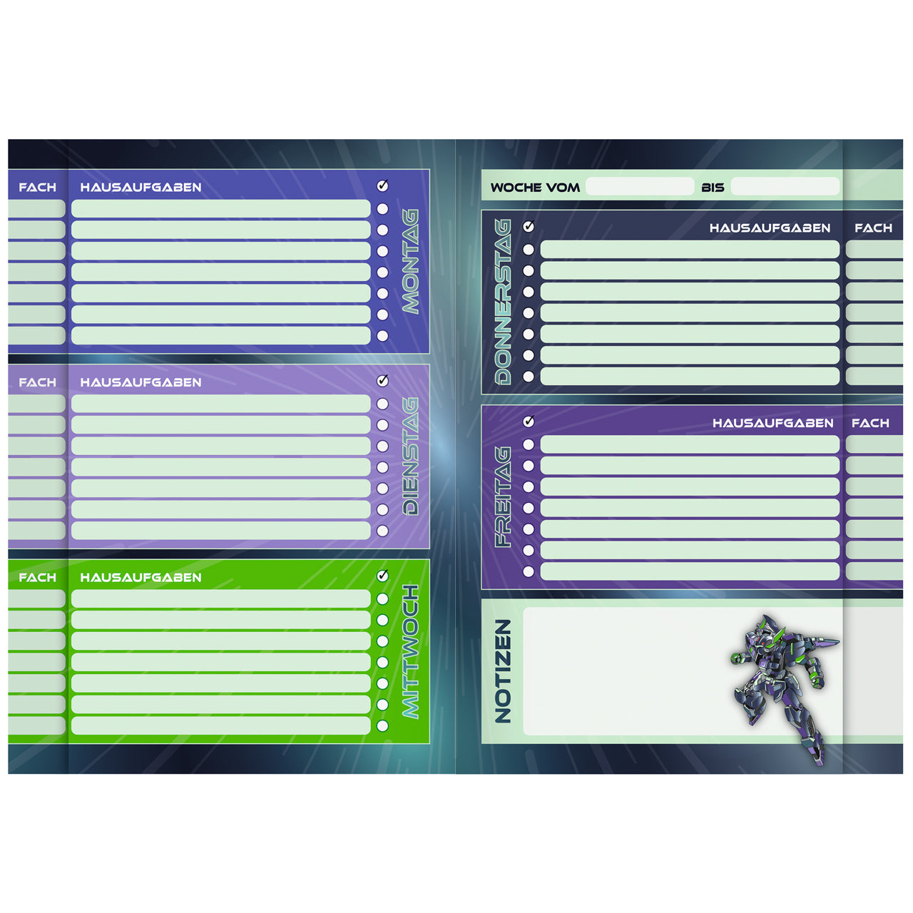 Brunnen-Hausaufgabenheft-A5-Robot-Heroes-fuer-die-Schule-1046807421-ansicht-innen-lafueliki