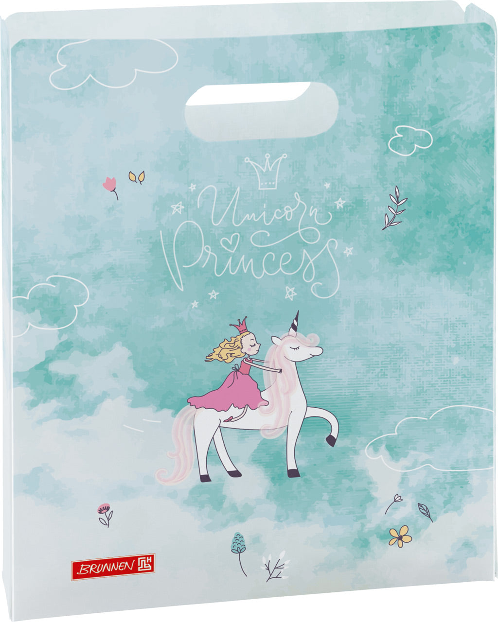 Brunnen-Heftbox-A4-Einhorn-Prinzessin-oben-offen-mit-Glitzerveredelung-1041635842-lafueliki