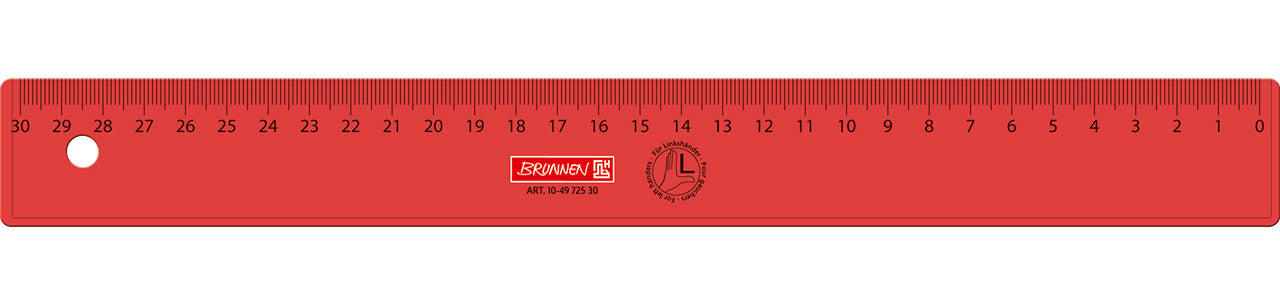 Brunnen-Linkshaender-Lineal-30-cm-rot