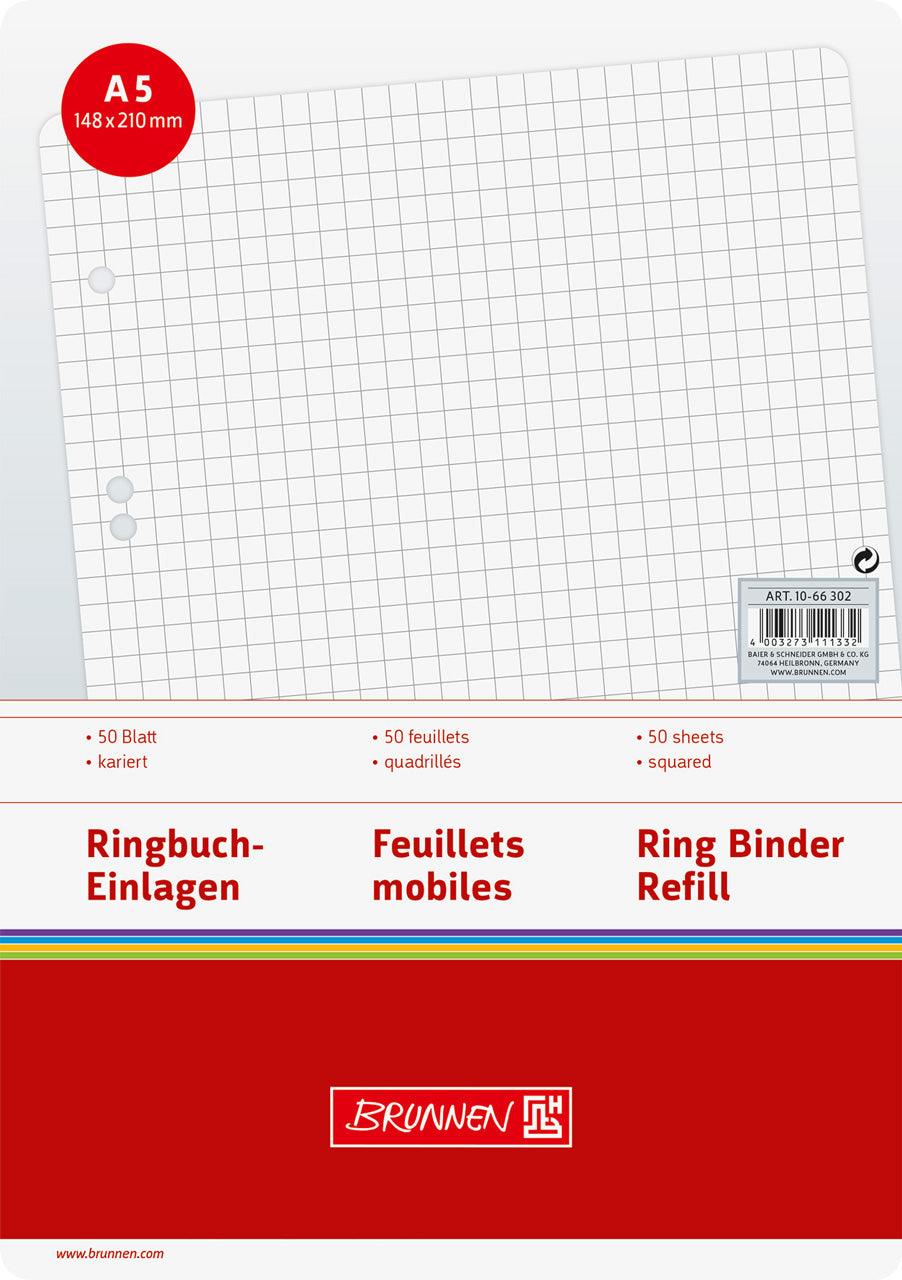 Brunnen-Ringbucheinlagen-A5-kariert-Lineatur-22-6-fach-gelocht-1066302-lafueliki
