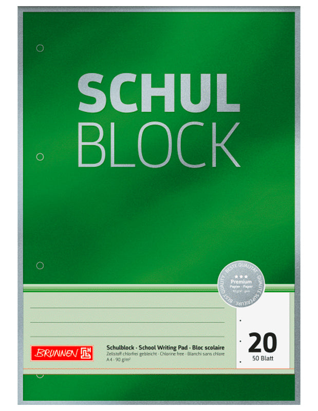 Brunnen-Schulblock-A4-Blanko-gelocht-4-fach-Premium-blankoblock-kaufen-1052631-lafueliki