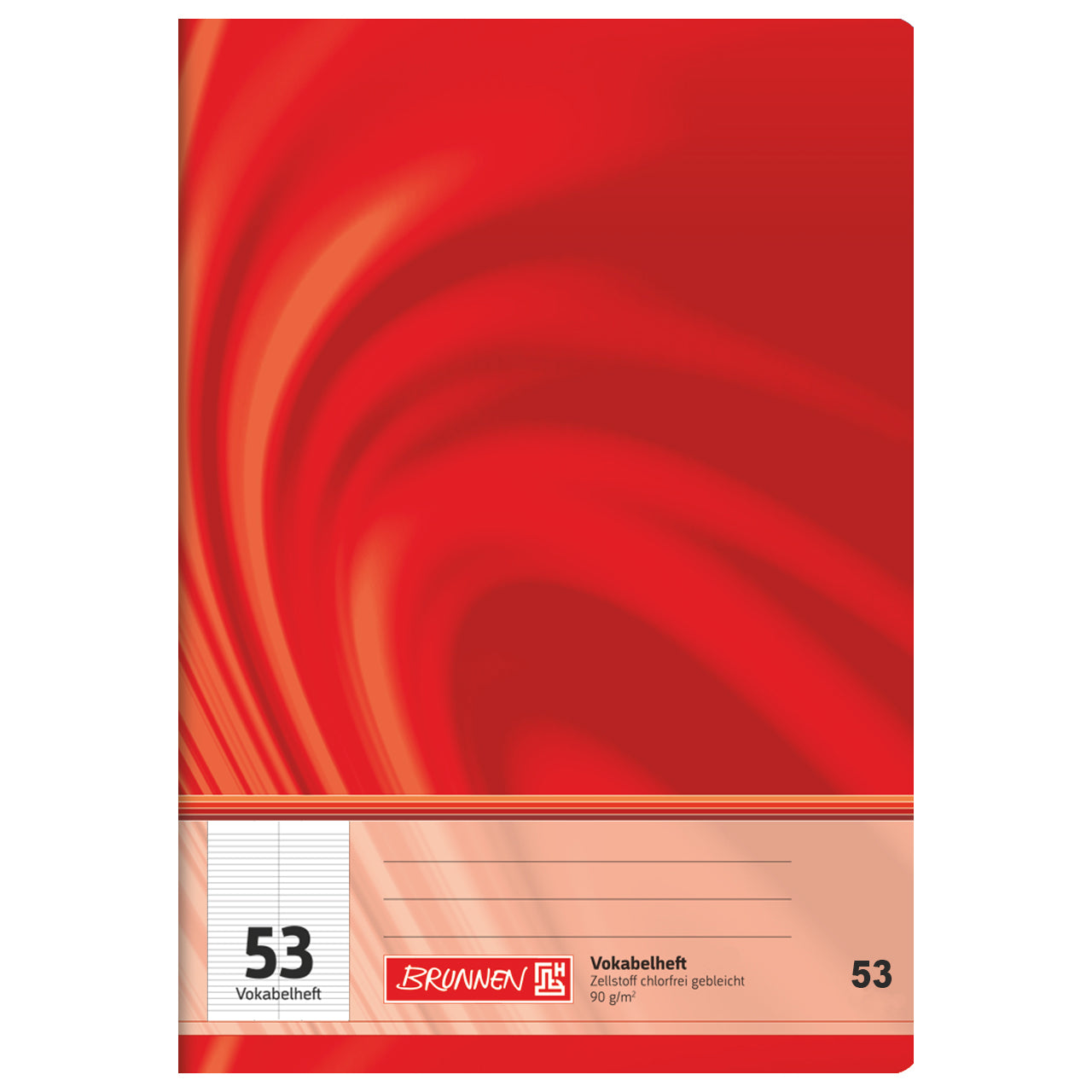 Brunnen-Vokabelheft-A5-53-2-spalten-rot-kaufen-lafueliki