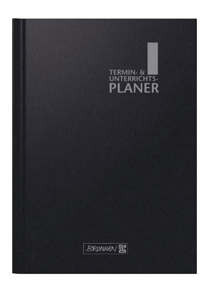 Brunnen Lehrerkalender A5 - schwarz - Schuljahr