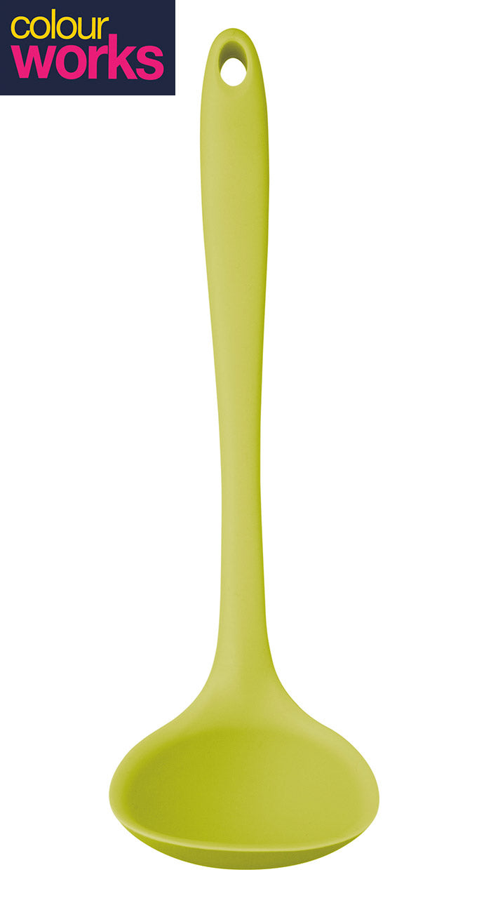 Colourworks-Kelle-Silikon-28-cm-gruen-CWLADGRN