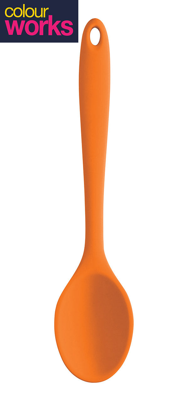 Colourworks-Kochloeffel-27-cm-orange-loeffelCWMDSPOR