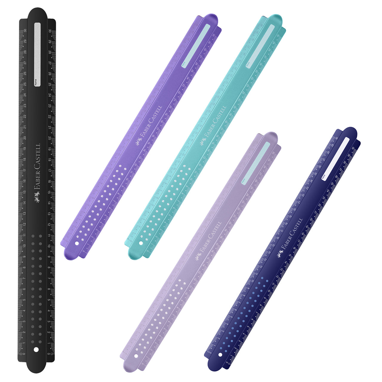 Faber-Castell-Lineal-Dots-Sparkle-30cm-Lineal-Linkshaender-Rechtshaender-online-kaufen-lafueliki