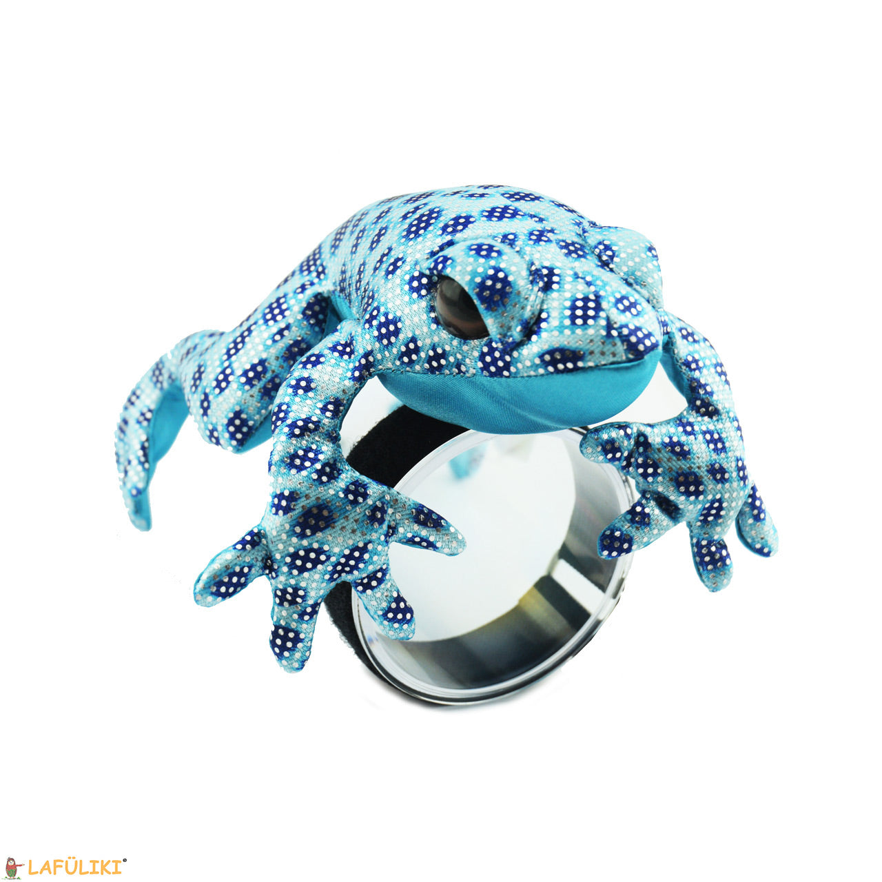 Froggy-Unterarmbeschwerer-L-silber-blau-8429-4-Schreibhilfe-lafueliki