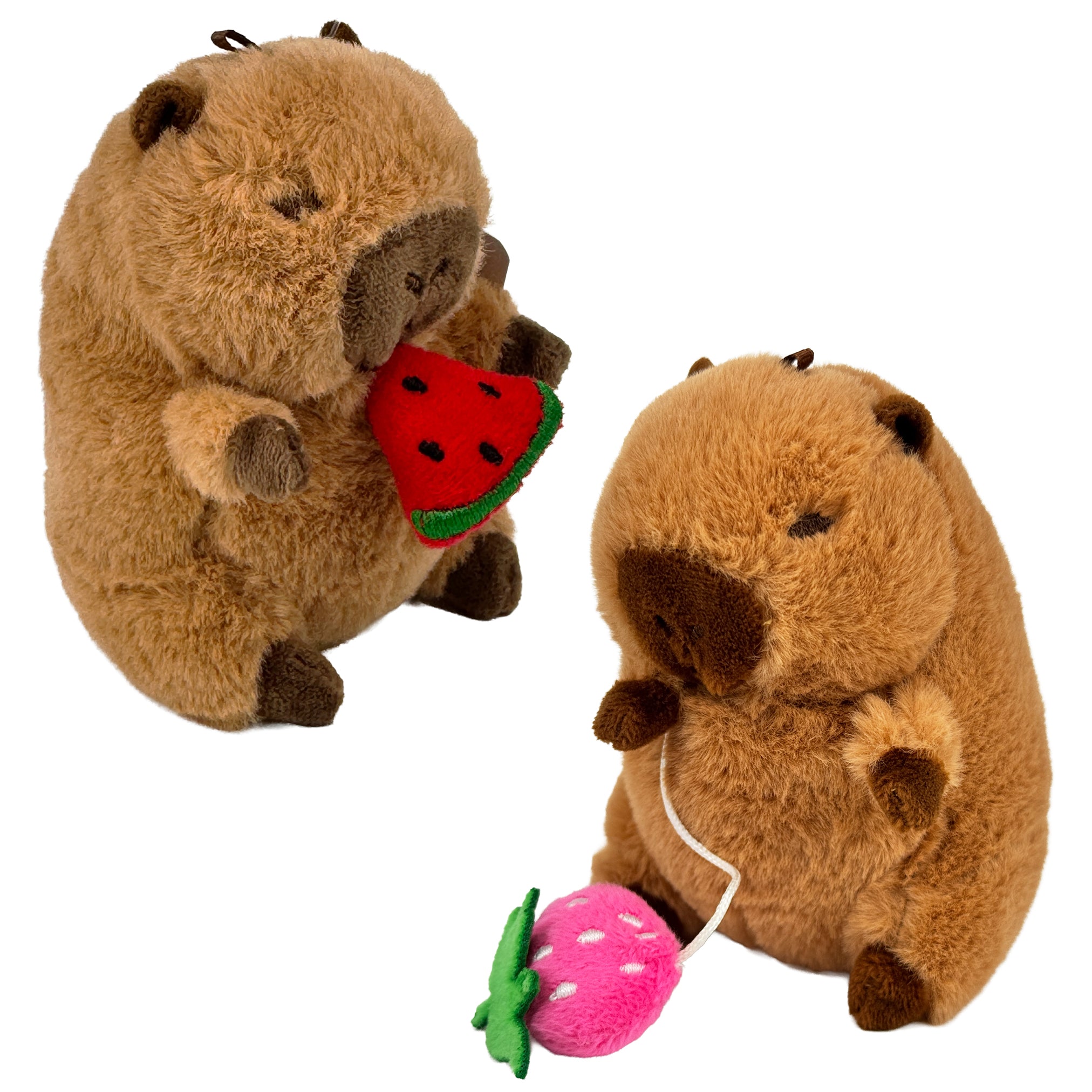 Fun-Trading-Kuscheliges-Pluesch-Capybara-zum-Aufziehen-vibriert-kaufen