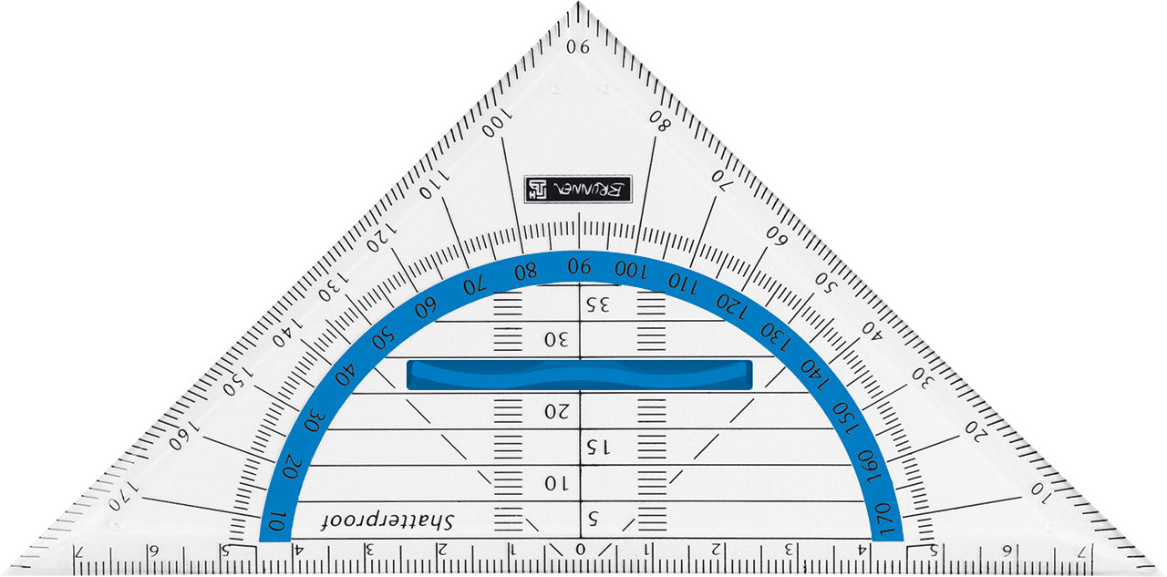 Geodreieck-farbig-hellblau