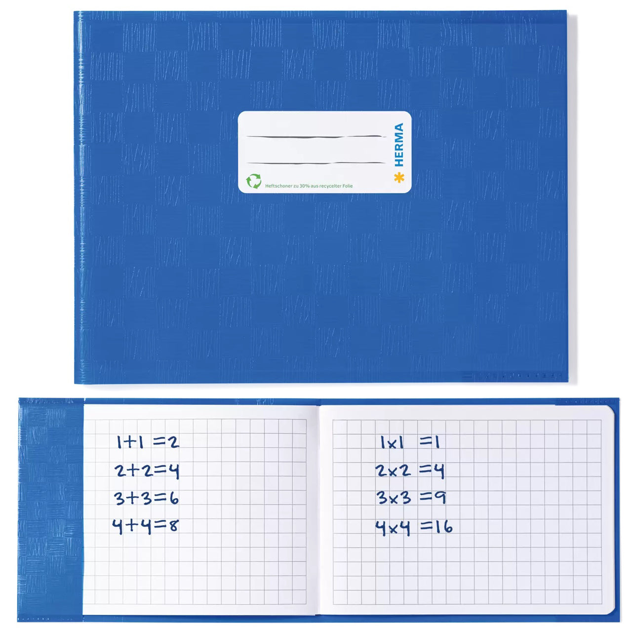 HERMA-Heftschoner-Heftumschlag-A5-quer-pp-gedeckt-blau-19841-hefthuelle-kaufen-lafueliki