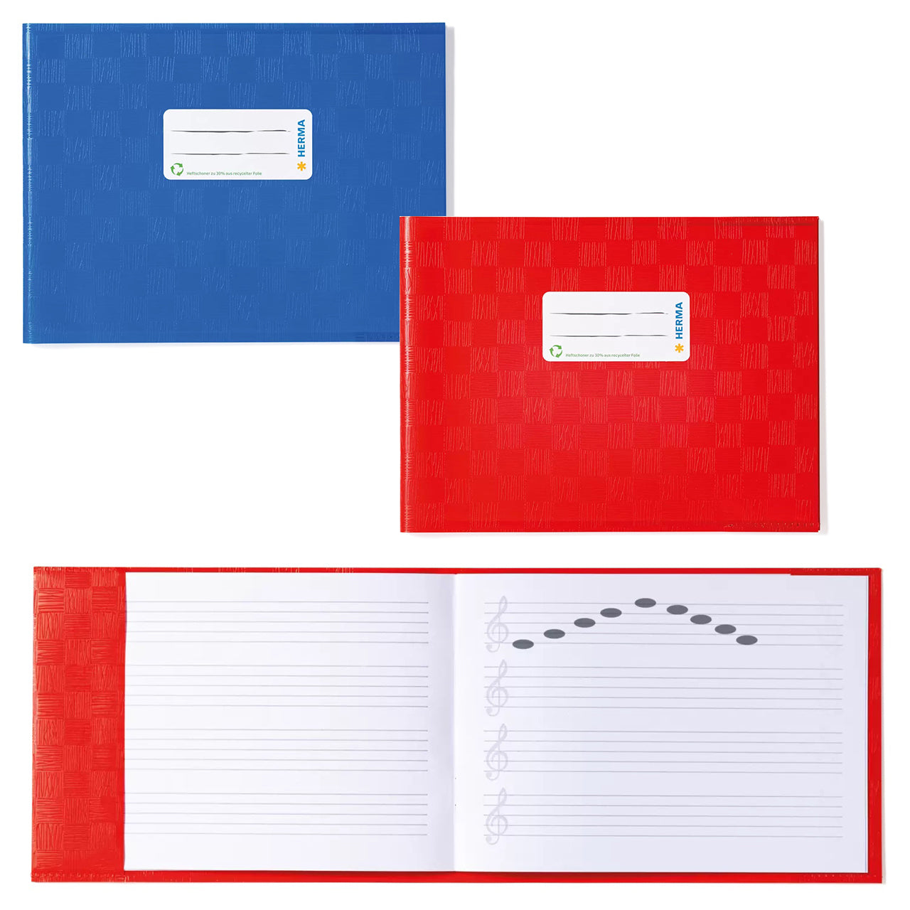 HERMA Heftschoner PP A5 quer - gedeckt