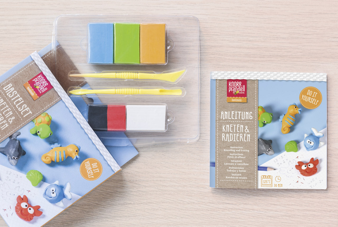 KNORR-prandell-Bastelset-Kneten-Radieren-Seaworld-Anleitung-212159102