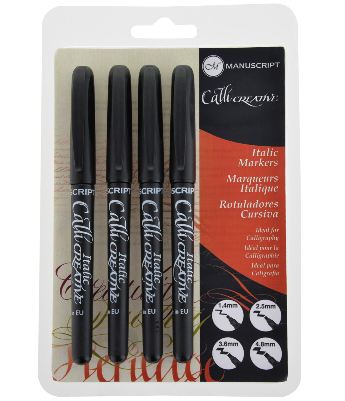 Kalligraphie-Marker-Fasterstift-4er-Set-Manuscript-MM6409-lafueliki