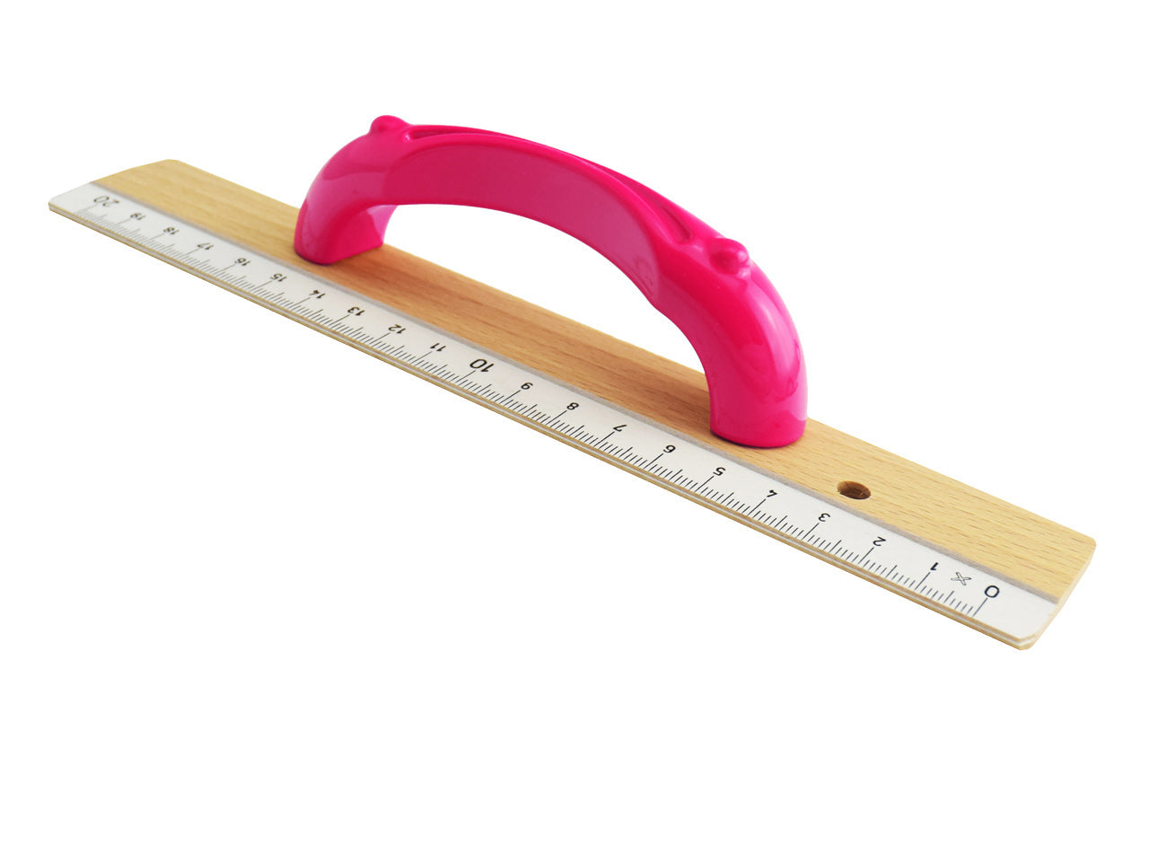 Kinder-Lineal-mit-Griff-20-cm-pink-Lineal-lafueliki