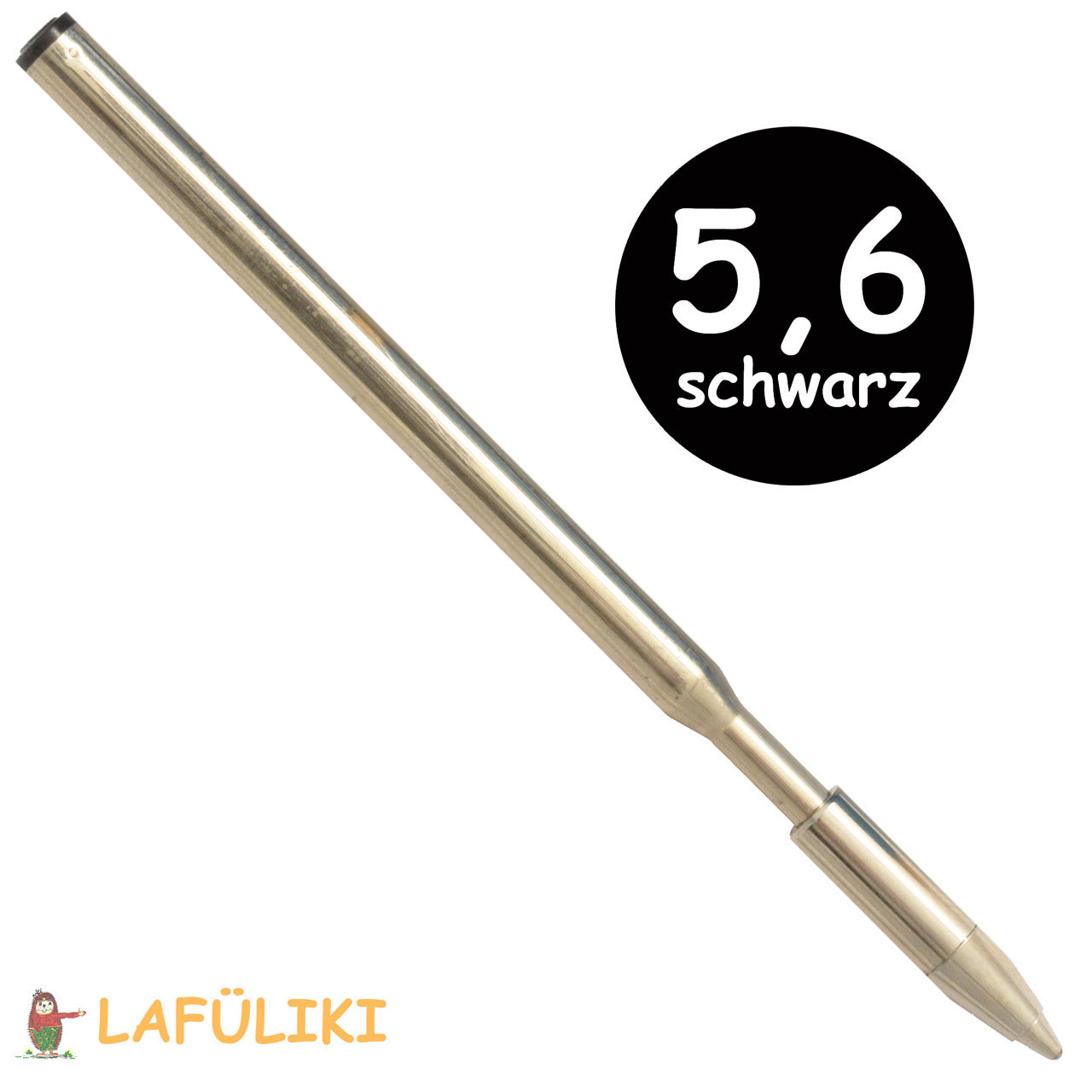 Kugelschreiber-Ersatzmine-5-6-mm-schwarz-Fallminenstift-mine