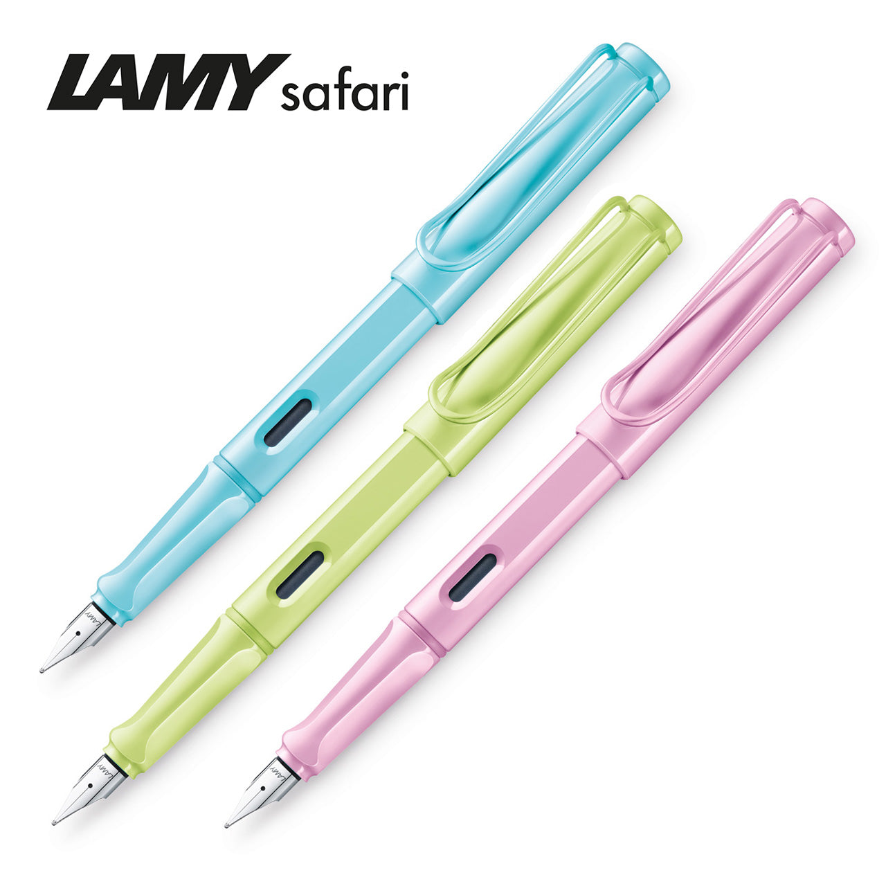 LAMY-Fueller-Safari-pastell-Special-Edition2023-F-B-LH-M-Feder-springgreen-aquasky-lightrose-online-kaufen-lafueliki