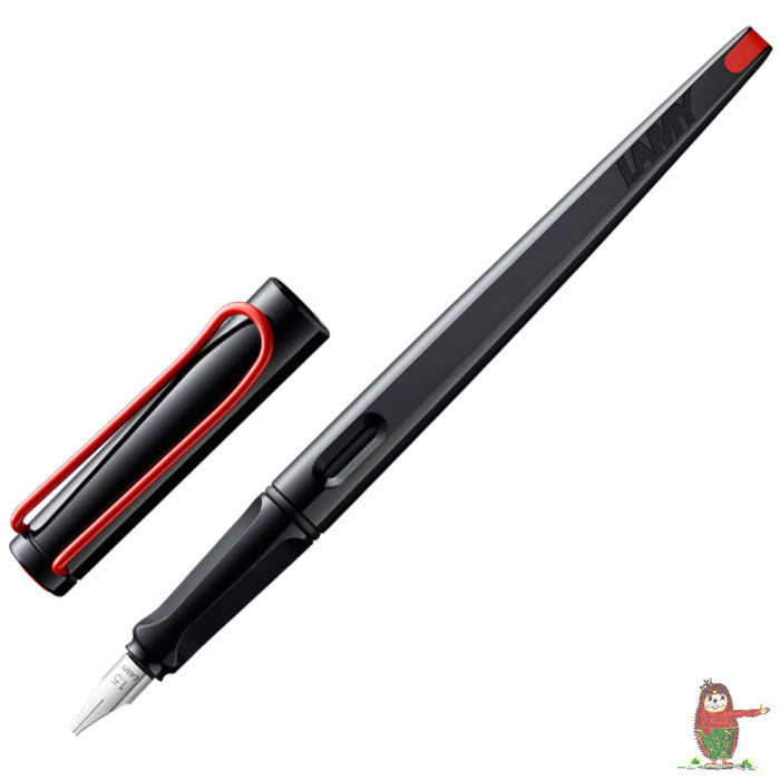 LAMY-joy-Schoenschreibfueller-schwarz_rot-kalligraphie-Fueller-LAFueLIKI