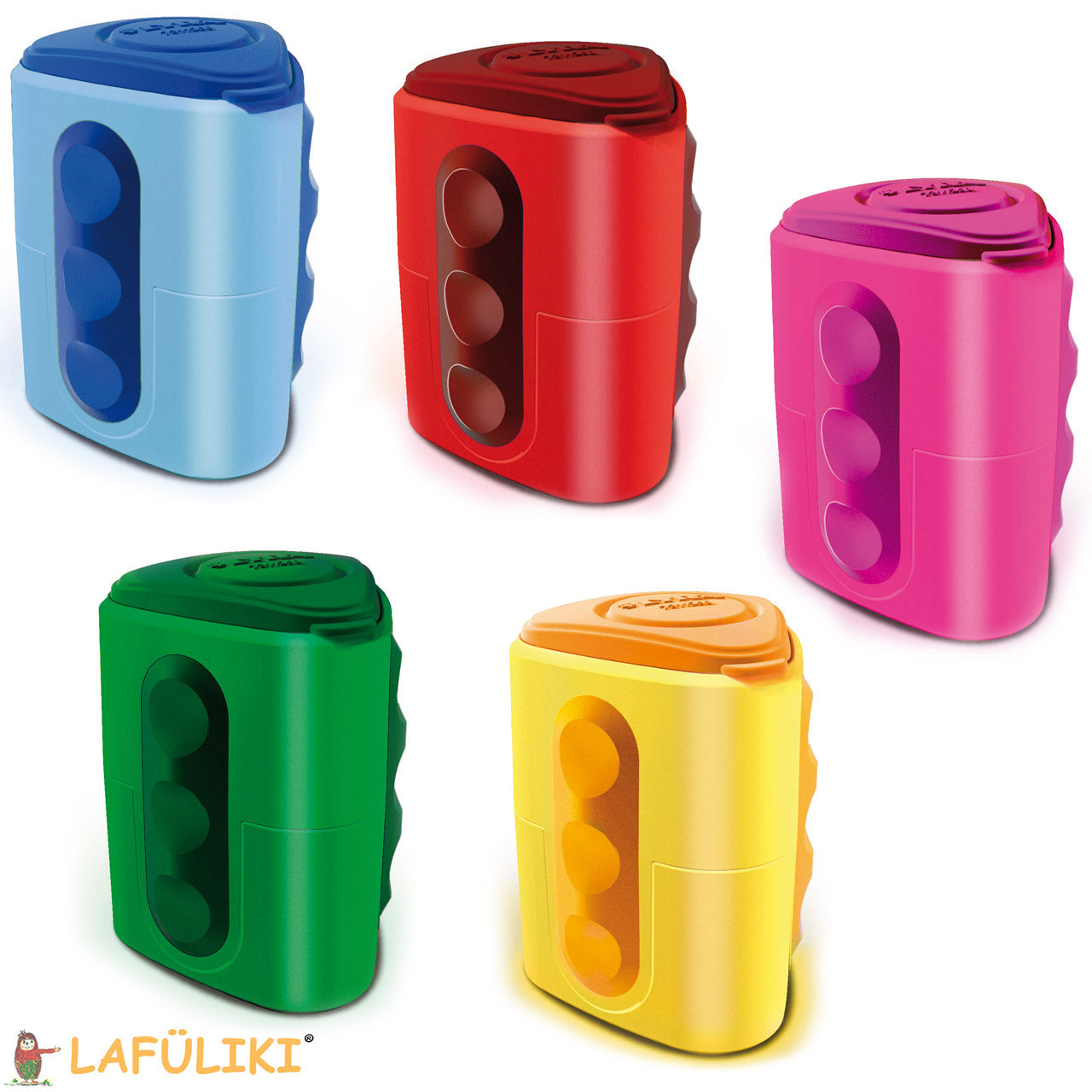 LYRA Doppel-Dosenspitzer Groove für Rechtshänder