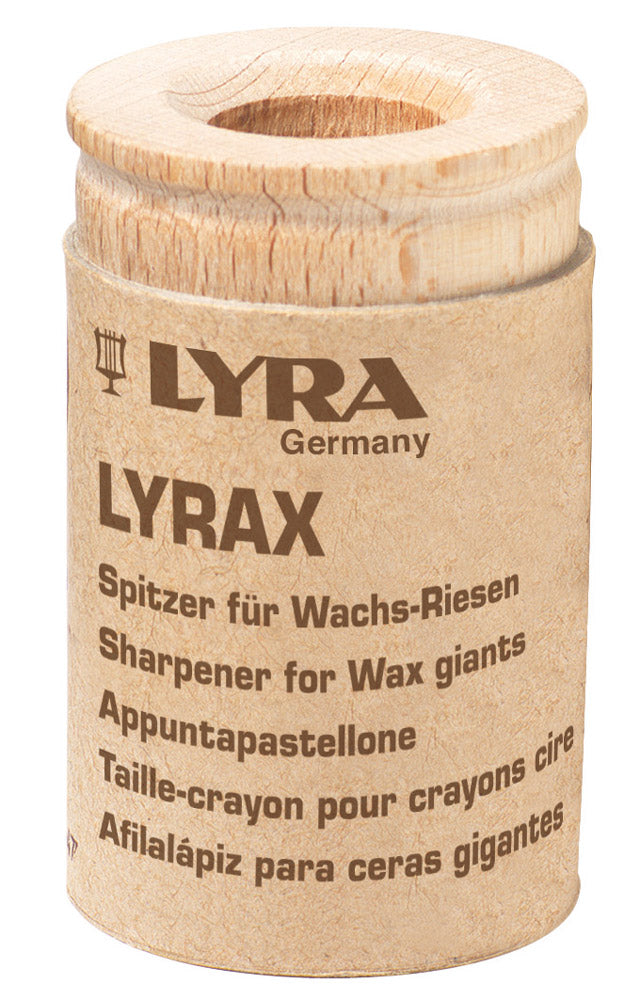 LYRA Anspitzer für Wachsmalstifte - Lyrax - Pro Natura