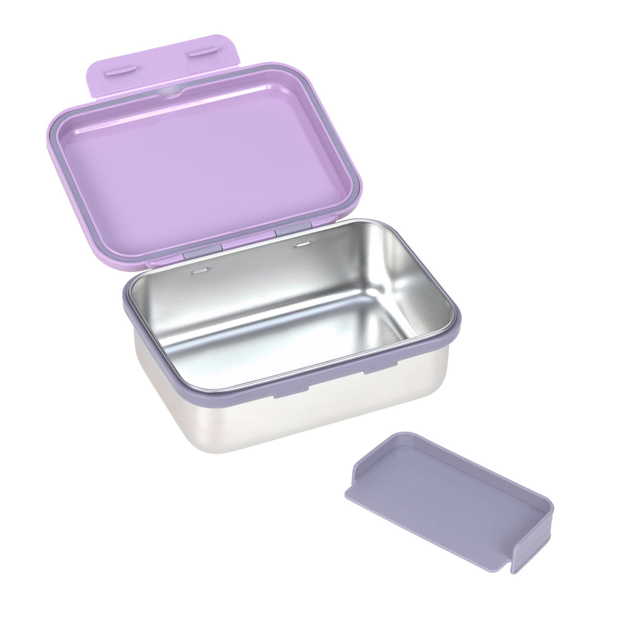 Laessig-Edelstahl-Brotdose-Little-Gang-Herz-lilac-12100297012-offen-lafueliki