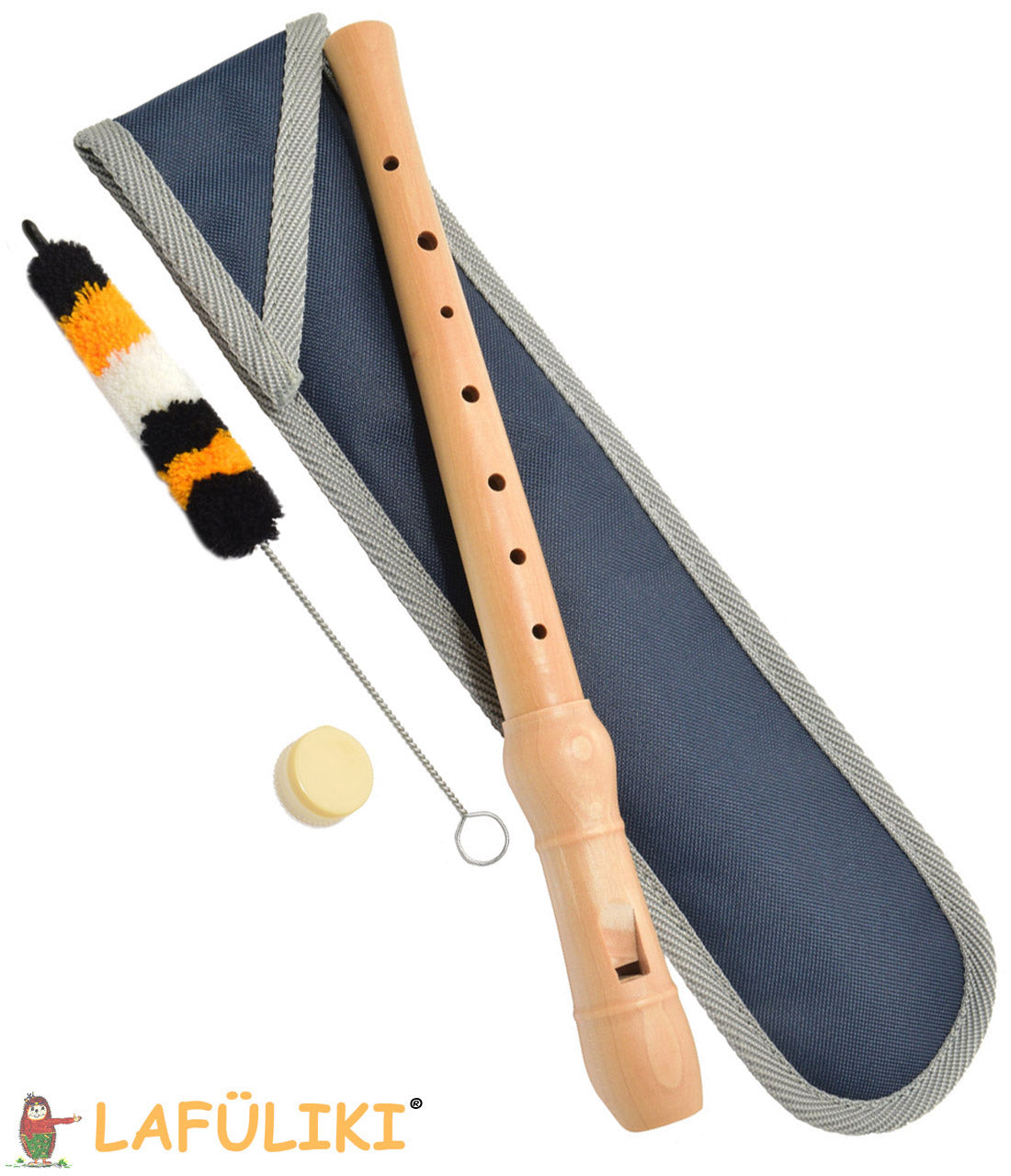 Linkshänder Blockflöte - deutsche Griffweise - 2tlg.