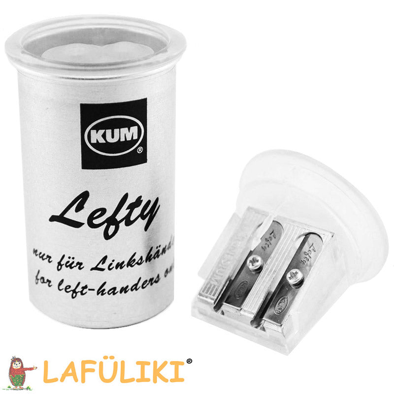 Linkshaender-Doppeldosenspitzer-Aludose-spitzer-lafueliki