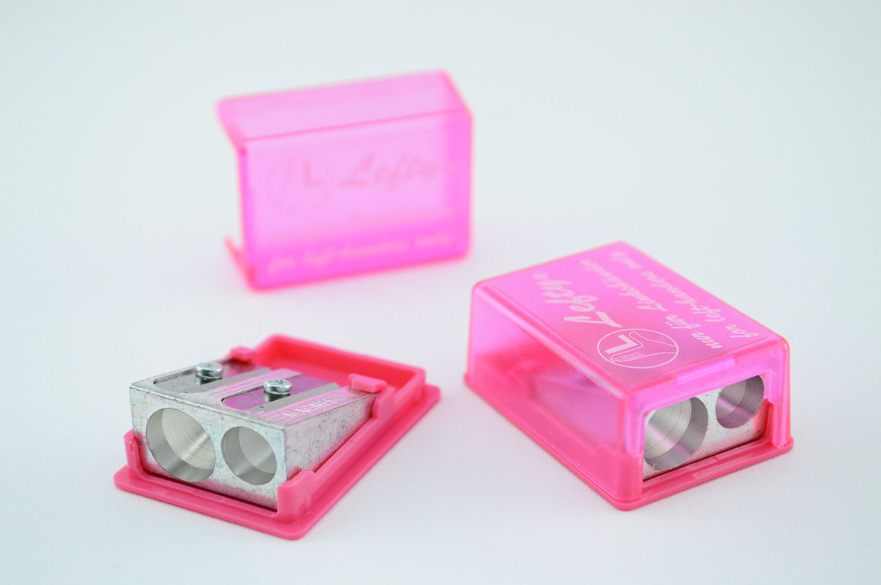 Linkshaender-Spitzer-2-in1-fuer-das-Etui-pink