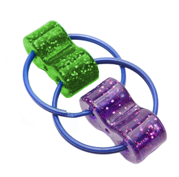 Loopeez-Handspielzeug-gruen-lila-Lafueliki