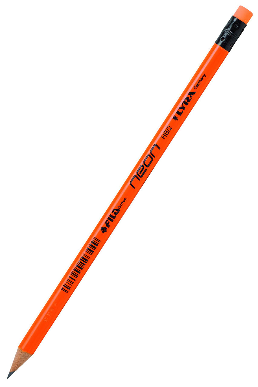 Lyra-Bleistift-mit-Radierer-neon-orange-HB-4084900103449-kaufen-lafueliki