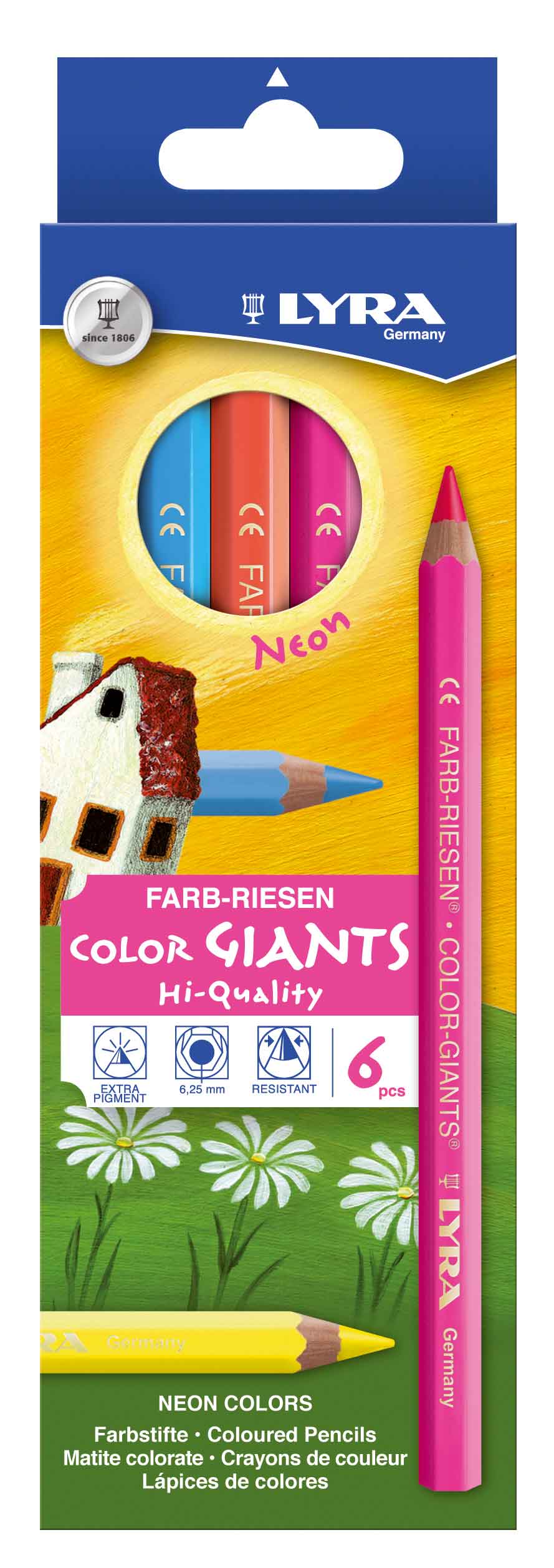 Lyra-Farb-Riesen-Neon