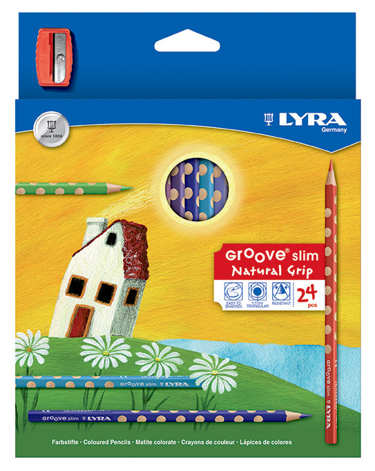 Lyra-Groove-Slim-24er-Buntstift-Spitzer