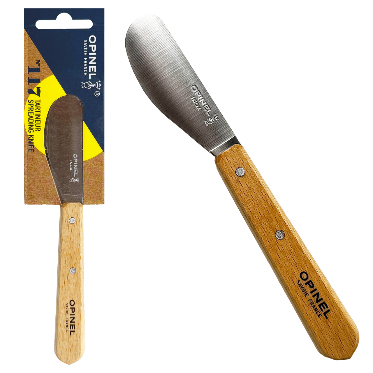 Opinel Aufstrichmesser No. 117 -  kinderfreundlich & vielseitig