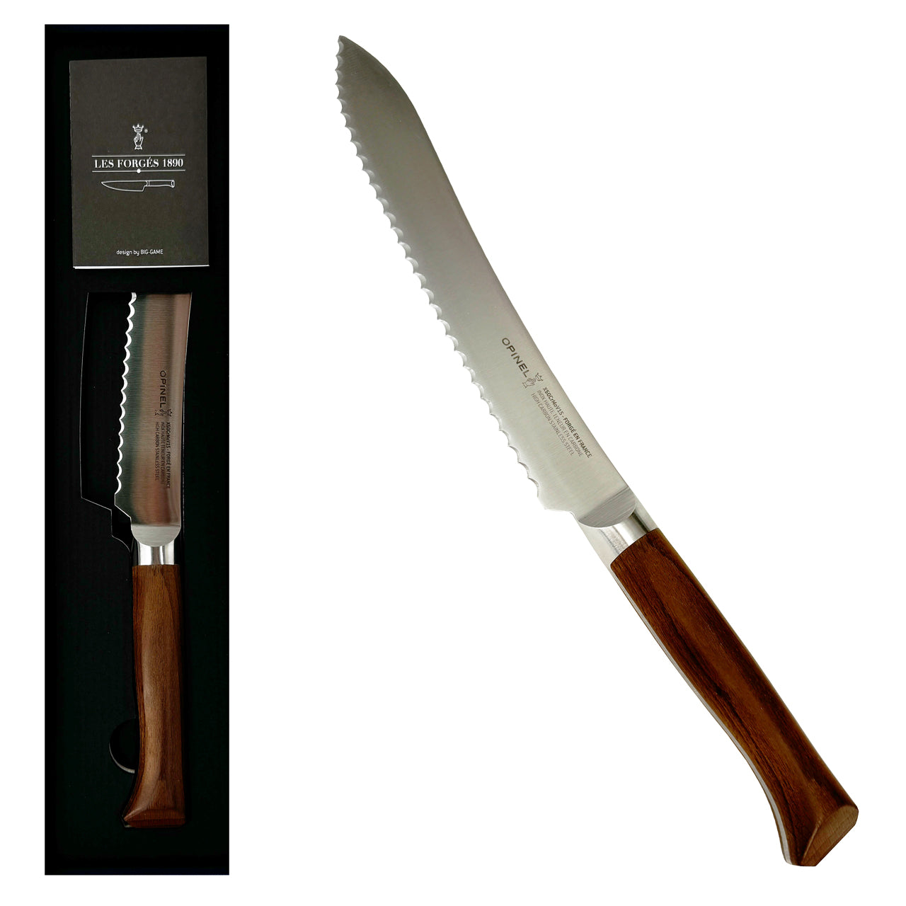 Opinel-Linkshaender-Brotmesser-LES-FORGES-1890-hochwertig-Eleganz-Praezision-edel-3123840022845-online-kaufen-lafueliki