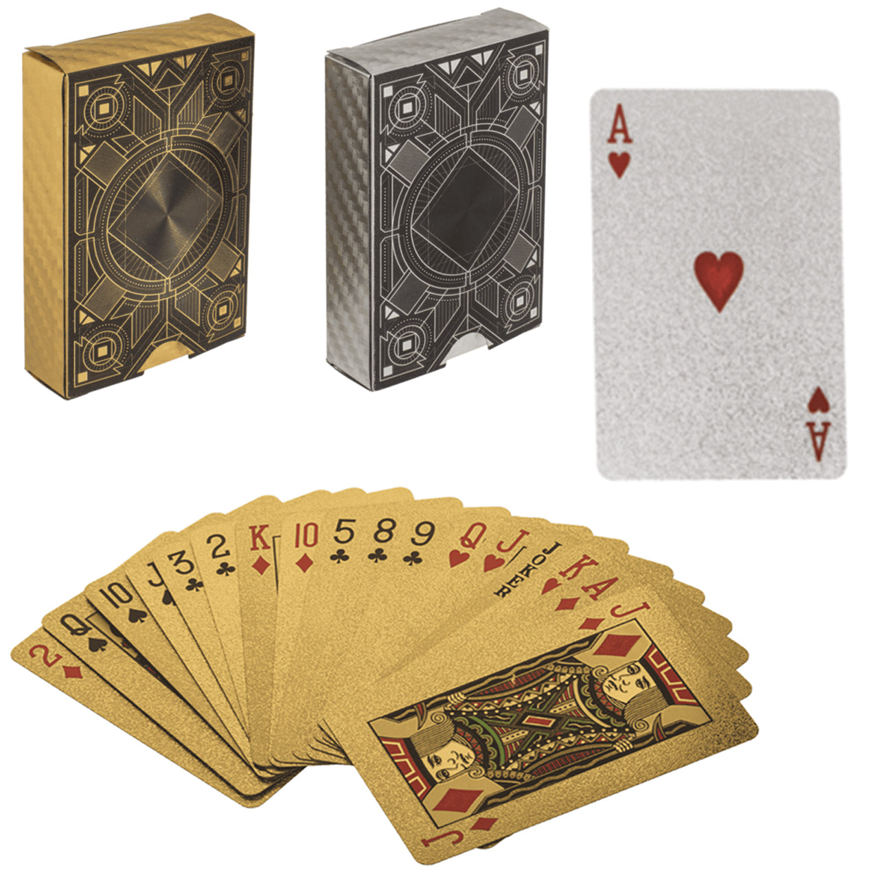 Out-of-the-blue-Spielkarten-Deluxe-97870-gold-silber-kaufen