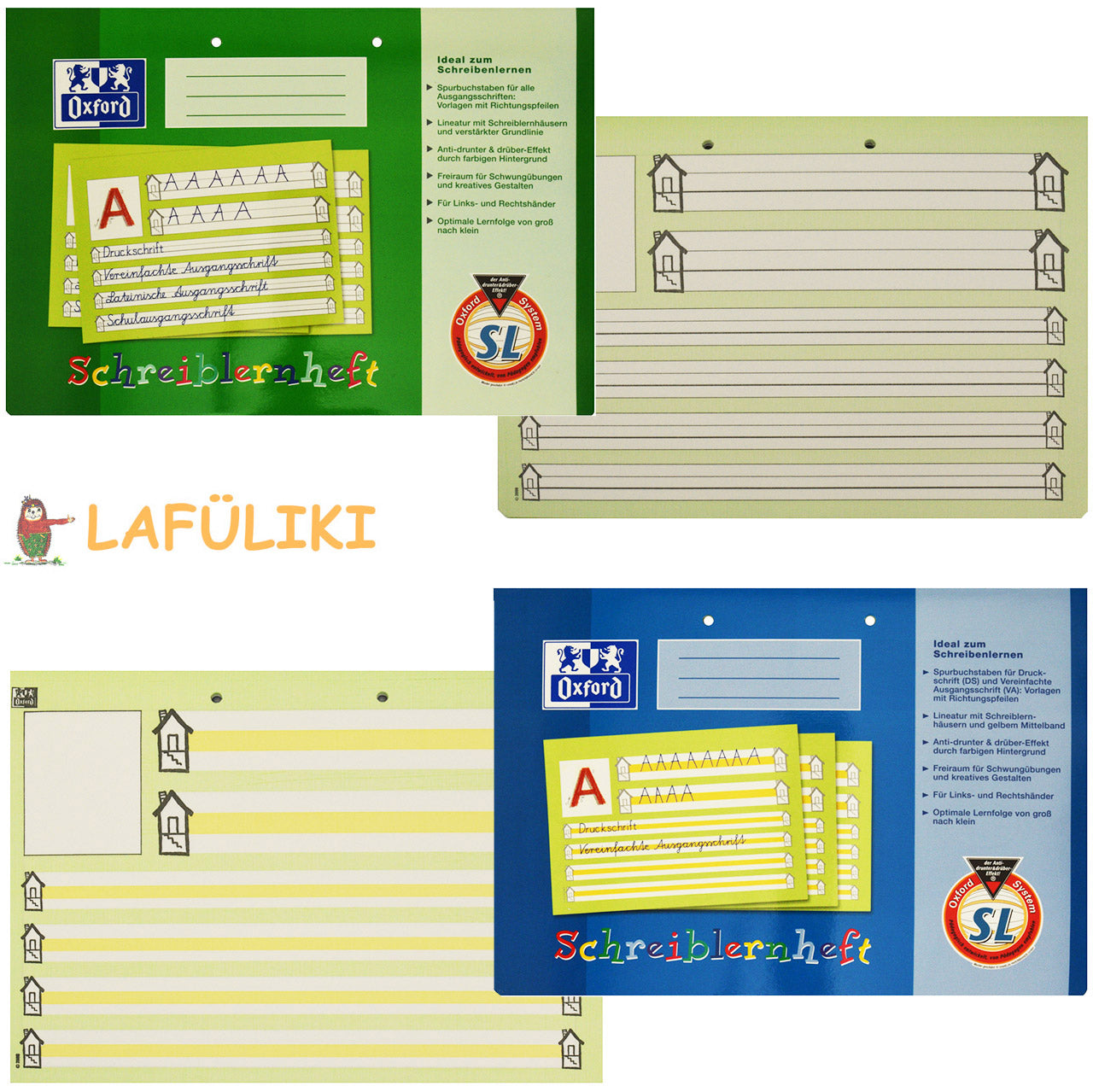 Oxford-Schreiblernheft-SL-Din-A4