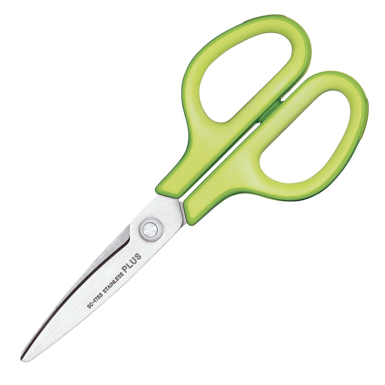 PLUS-JAPAN-Schere-Fitcut-Curve-Smart-Rechtshaender-SC-175S-35-054-gruen-LAFUELIKI