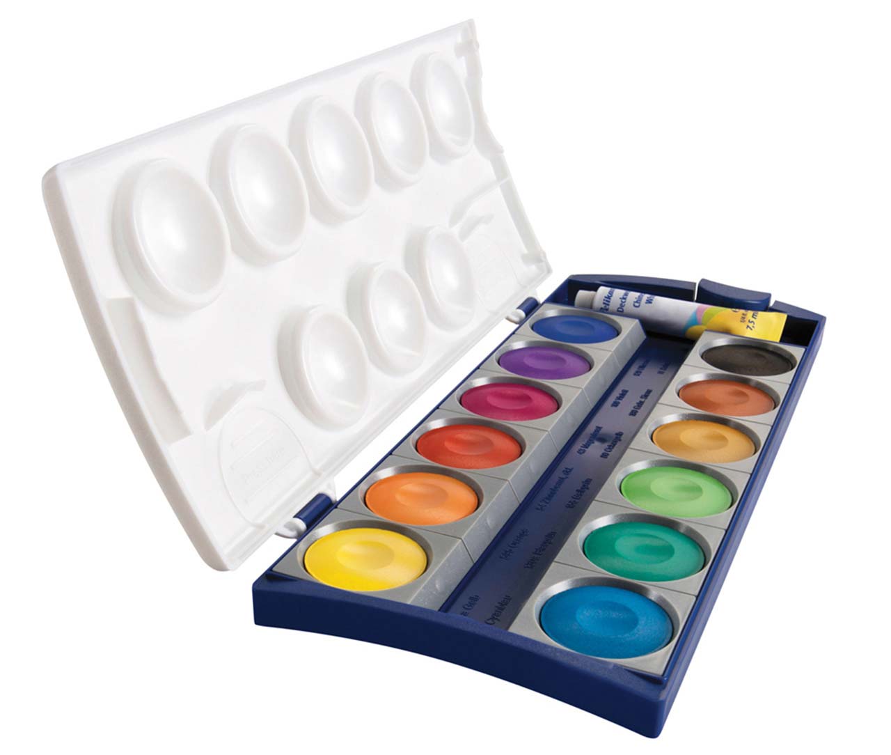 Pelikan-Deckfarbkasten-12er