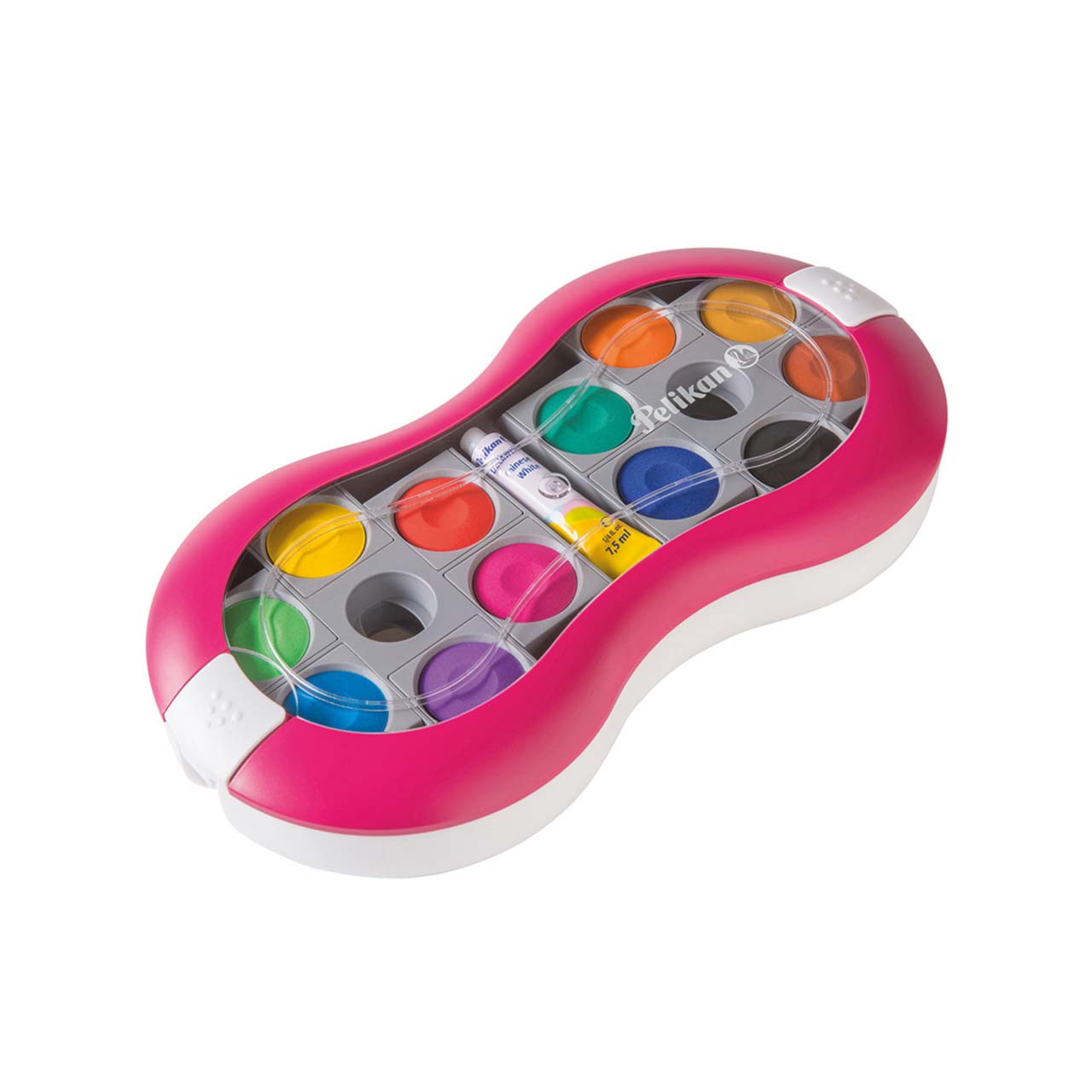Pelikan-Deckfarbkasten-Space-12-pink