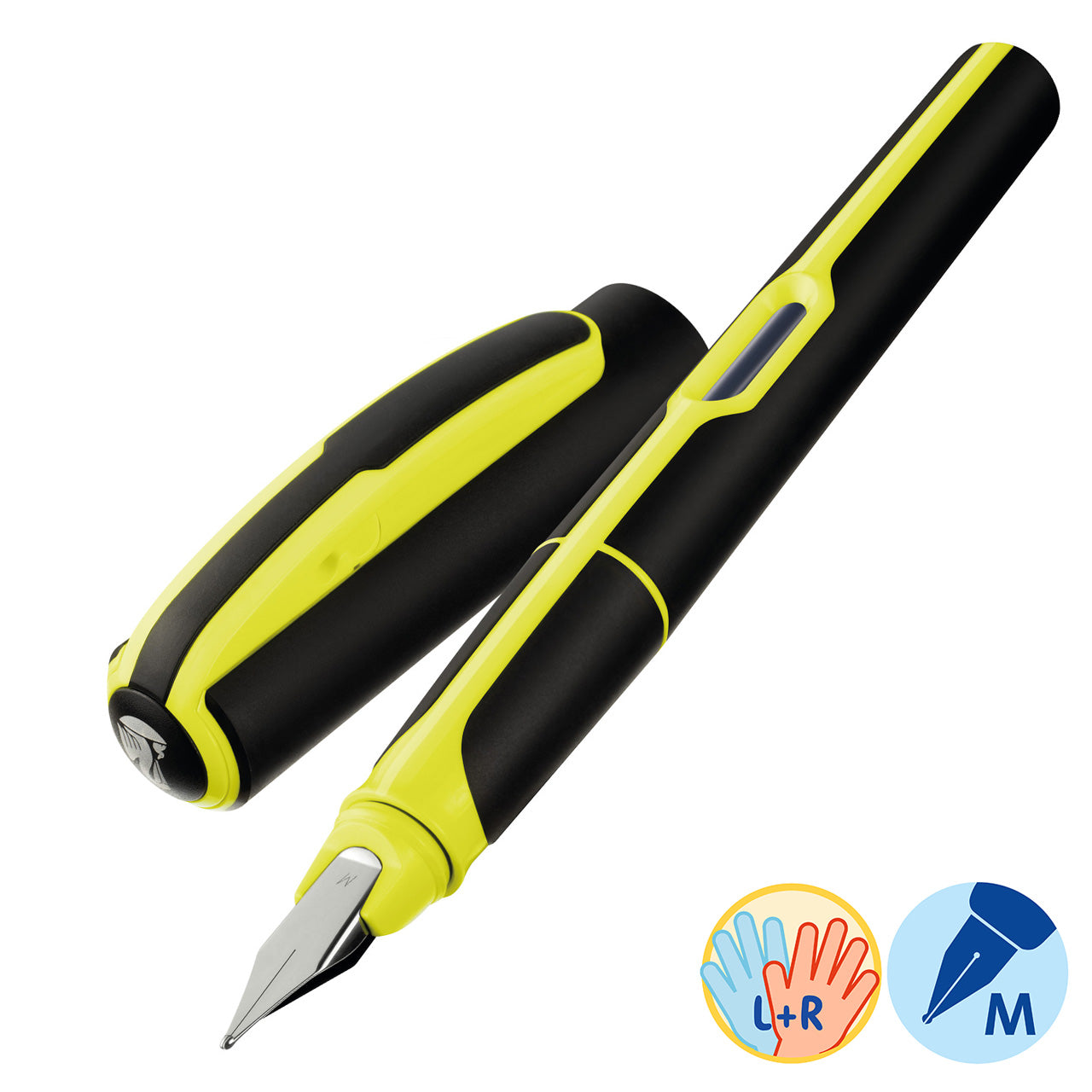 Pelikan-Fuellhalter-style-Neon-gelb-8941-Schul-fueller-online-kaufen-lafueliki