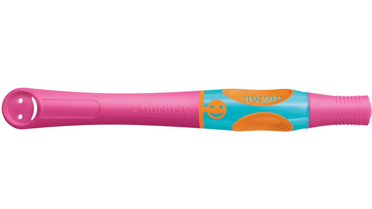 Pelikan-Griffix-Tintenroller-820493-Lovely-Pink-Linkshander-tintenschreiber-kappe-lafueliki