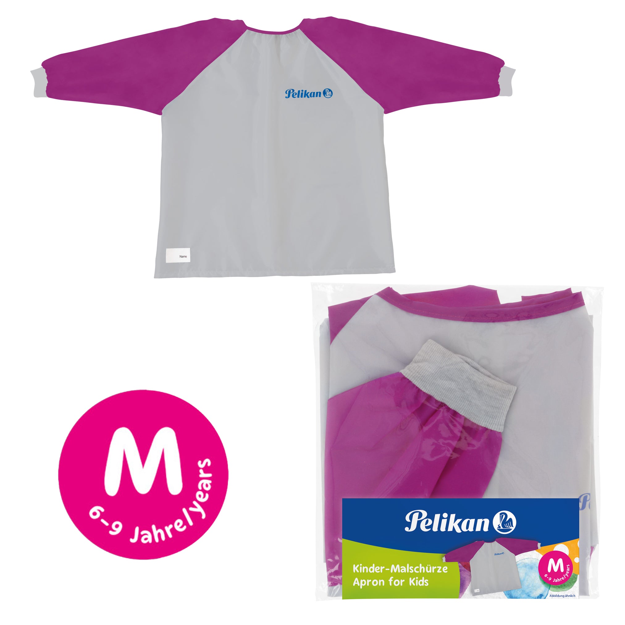 Pelikan-Malschuerze-mit-aermeln-grundschule-6-9-jahre-lila-berre-lafueliki