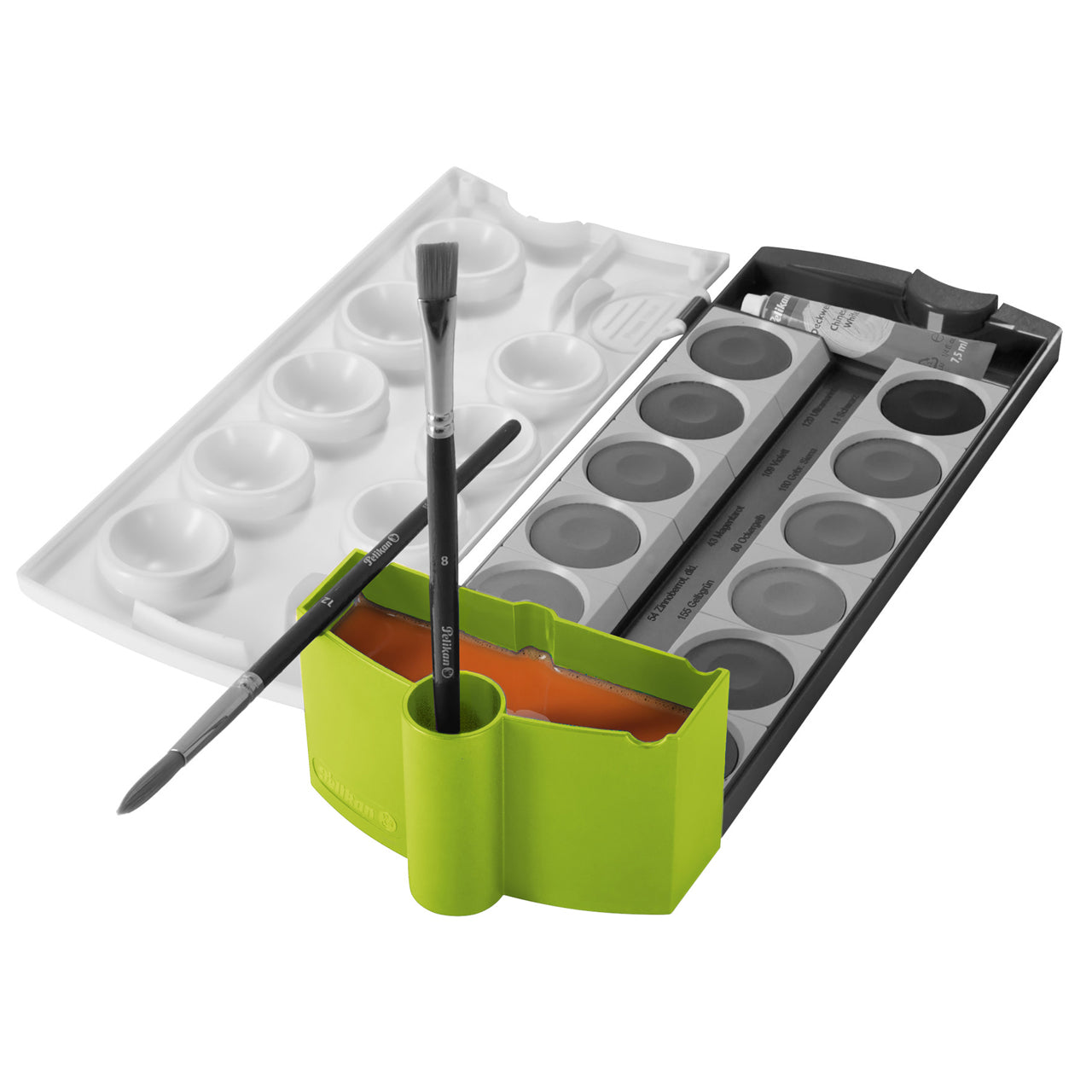 Pelikan-Wasserbox-fuer-deckfarbkasten-K12-K24-gruen-816373-kaufen-lafueliki