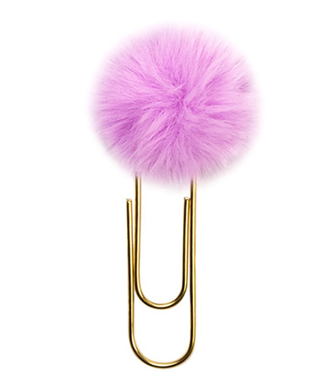 Puschel-Bueroklammer-XL-Lesezeichen-mit-Puschel-lila-951908-Trendhaus-lafueliki