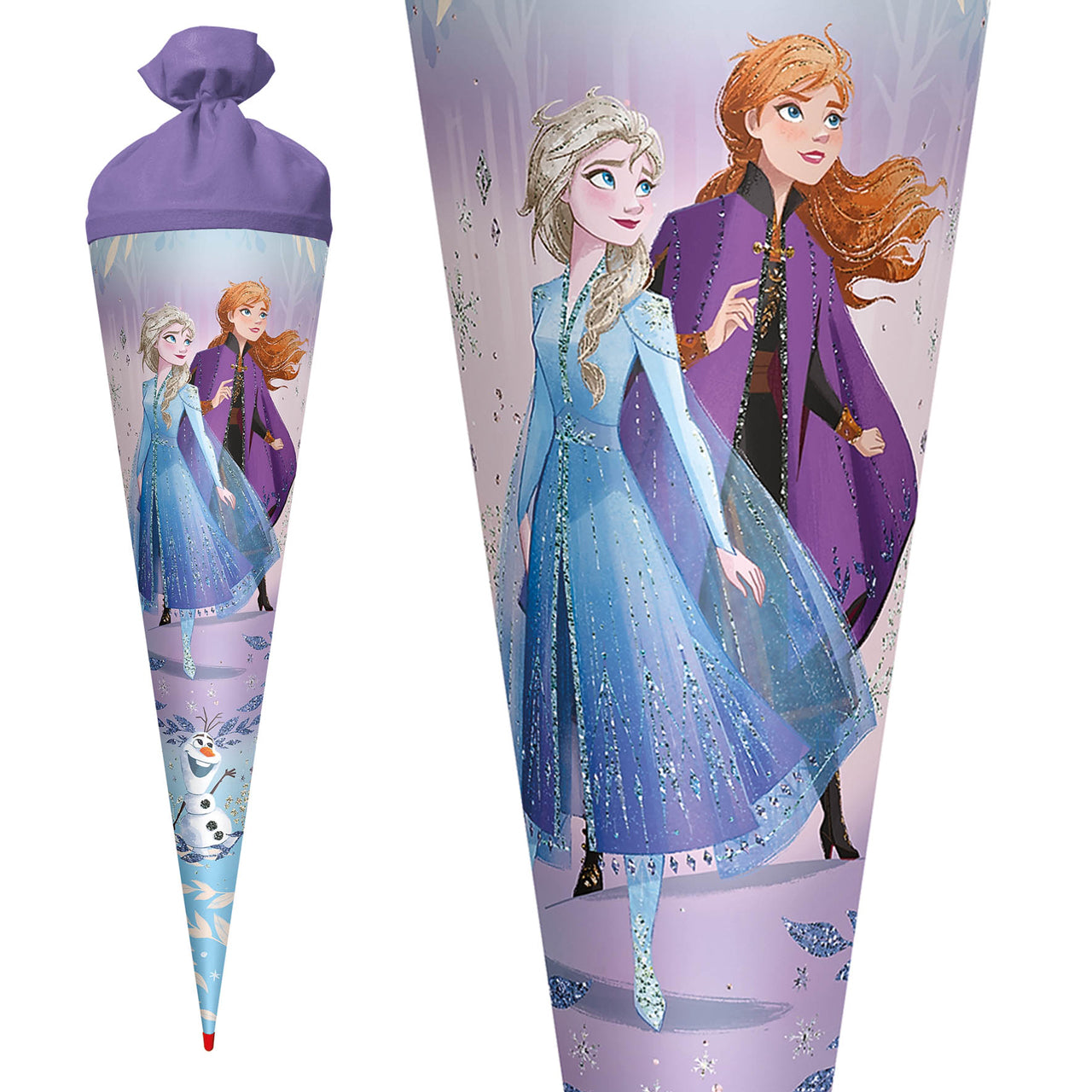 ROTH-Motiv-Schultuete-Disney-Frozen-Glitzer-70-cm-rund-weiss-lila-Filz-Maedchen-zuckertuete-677495-kaufen-lafueliki