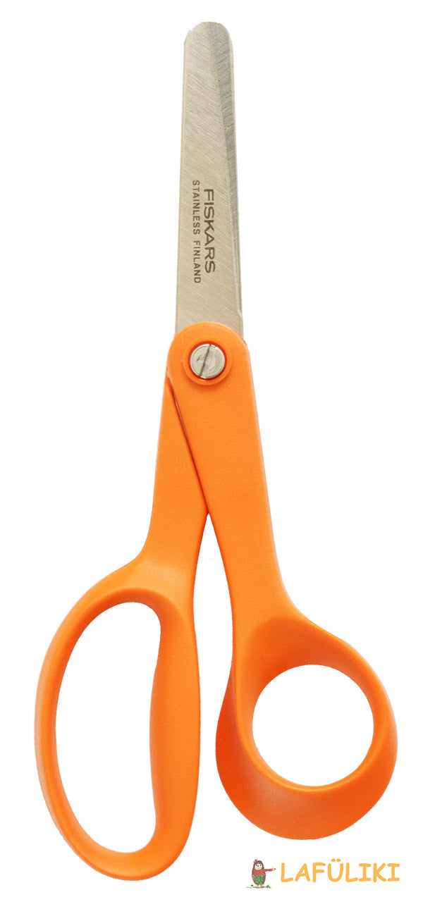 Rechtshaender-Ergogrip-Bastelschere-Fiskars-rund