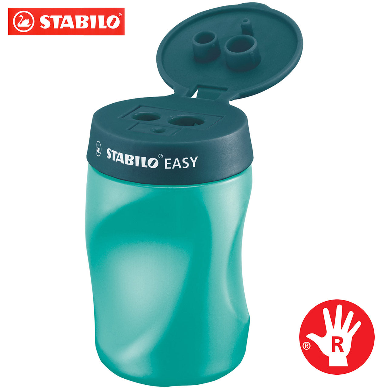 STABILO-Dosenspitzer-EASY-4502-petrol-ergonomischer-3in1-Spitzer-lafueliki